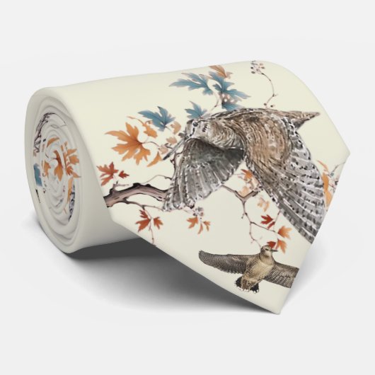 Woodcock Stropdas (Opgerold)