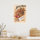Woodcock Whiskey  Adverteren Poster (Keuken)