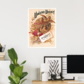 Woodcock Whiskey  Adverteren Poster (Thuiskantoor)