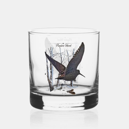 Woodcock Whisky Glas (Achterkant)