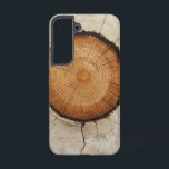 Woodcore Circle telefoonhoesje Samsung Galaxy Hoesje<br><div class="desc">Een cirkelvormige boomdoorsnede creëer is een natuurlijk,  geaard ontwerp dat ideaal is voor liefhebbers van natuur en rustieke esthetiek.</div>