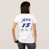 Woodcreek Whirlwinds Jess Womens T Shirt (Achterkant volledig)