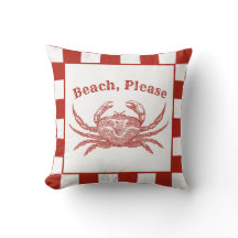 Woodcut Crab, Beach, alsjeblieft, pun