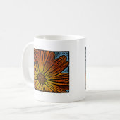 Woodcut Daisy Koffiemok (Voorkant links)