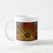 Woodcut Daisy Koffiemok (Links)
