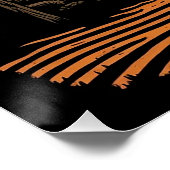 Woodcut Landscape Perfect Poster (Hoek)