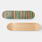 Woodcut> Retro Skateboard Deck (Horizontaal)