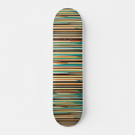 Woodcut> Retro Skateboard Deck (Voorkant)