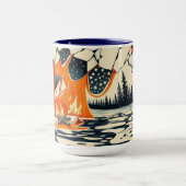 Woodcut Shattered Ice Campfire Embrace Mok (Midden)