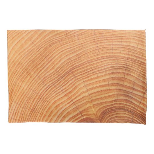 WOODCUT TIMBER PATROON KUSSENSLOOP (Voorkant)