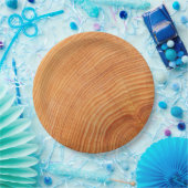 WOODCUT TIMBER PATROON PAPIEREN BORDJE (Feest)