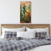 Woodcutter (na Millet) van Vincent van Gogh Canvas Afdruk (Insitu (Slaapkamer))