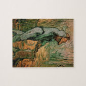 Woodcutter (na Millet) van Vincent van Gogh Legpuzzel (Horizontaal)