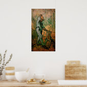 Woodcutter (na Millet) van Vincent van Gogh Poster (Keuken)
