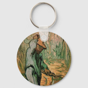 Woodcutter (na Millet) van Vincent van Gogh Sleutelhanger