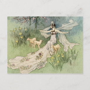 Woodcutter's Daugher Princess Fairy Tale Briefkaart