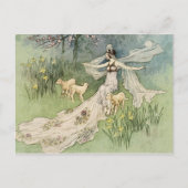 Woodcutter's Daugher Princess  Fairy Tale Briefkaart (Voorkant)
