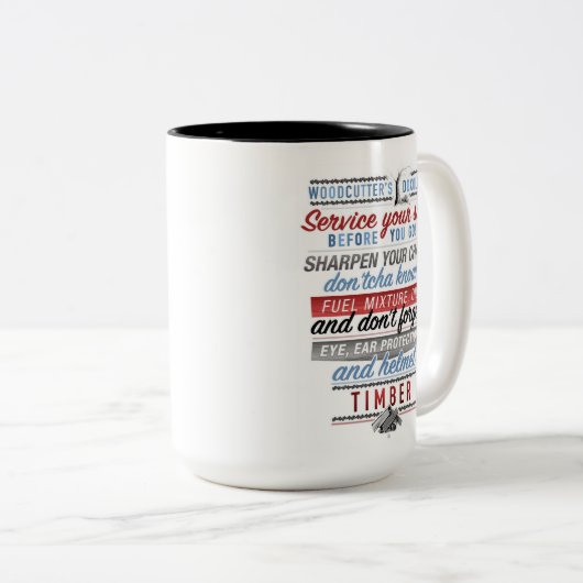 Woodcutter's Doxology mok (Voorkant rechts)