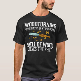 Wooddraaide Lathe Tools Project Woodturner T-shirt