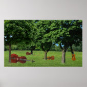 Wooded String Quartet Poster (Voorkant)