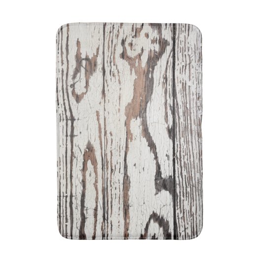 Wooden Achtergrond Badmat (Voorkant Verticaal)