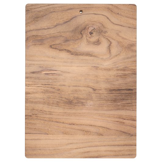 Wooden achtergrond Modern elegant klembord (Achterkant)