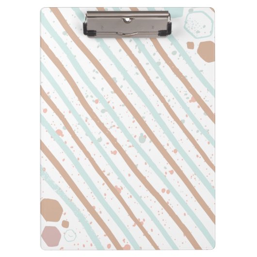 Wooden achtergrond Modern elegant klembord (Voorkant)