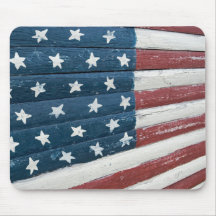 Wooden American Flag