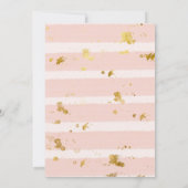 Wooden Arch Pink Eucalyptus Bridesmaids Luncheon Kaart (Achterkant)