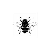 Wooden Art Stamp - The Honeybee Jar Afbeelding Log Rubberstempel (Afrduk)