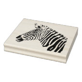 Wooden Art Stamp - Zebra Rubberstempel (Stempel)