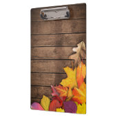Wooden Autumn Background Modern Elegant Klembord (Links)