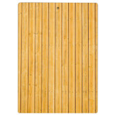 Wooden Background Modern Elegant Klembord (Achterkant)
