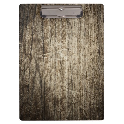 Wooden Background Modern Elegant Klembord (Voorkant)