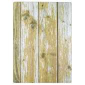 Wooden Background Modern Elegant Klembord (Achterkant)