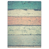 Wooden Background Modern Elegant Klembord (Achterkant)