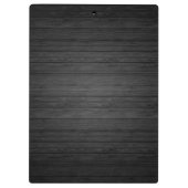 Wooden Background Modern Elegant Klembord (Achterkant)