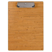 Wooden Background Modern Elegant Klembord (Voorkant)