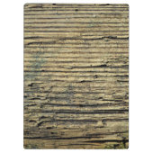 Wooden Background Modern Elegant Klembord (Achterkant)