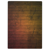 Wooden Background Modern Elegant Klembord (Achterkant)