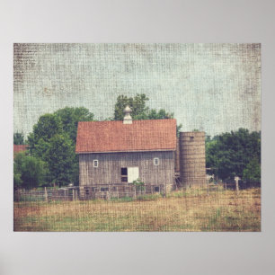 Wooden Barn Poster
