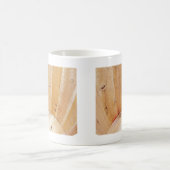 Wooden Barrel Koffiemok (Center)