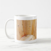 Wooden Barrel Koffiemok (Links)