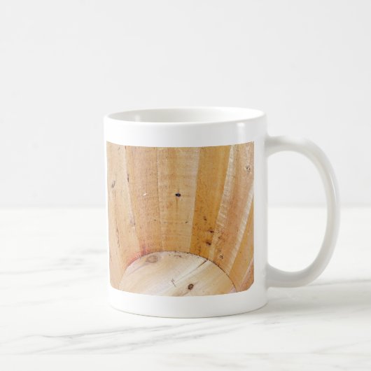 Wooden Barrel Koffiemok (Rechts)