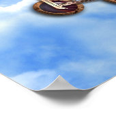 Wooden Biplane Poster (Hoek)