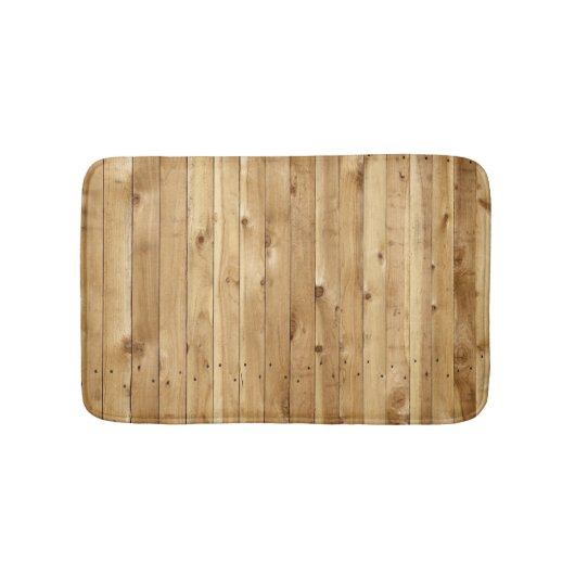 Wooden Board Bath Mat (Voorkant)