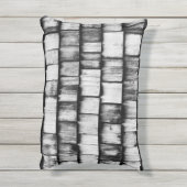 Wooden Board Wall Buitenkussen (Achterkant (verticaal))