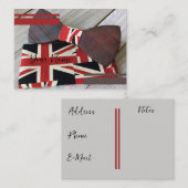 Wooden Bowtie Visitekaartje (Voorkant / Achterkant)