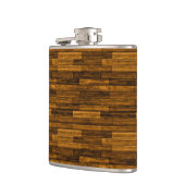 Wooden Bricks Textuur Heupfles (Links)