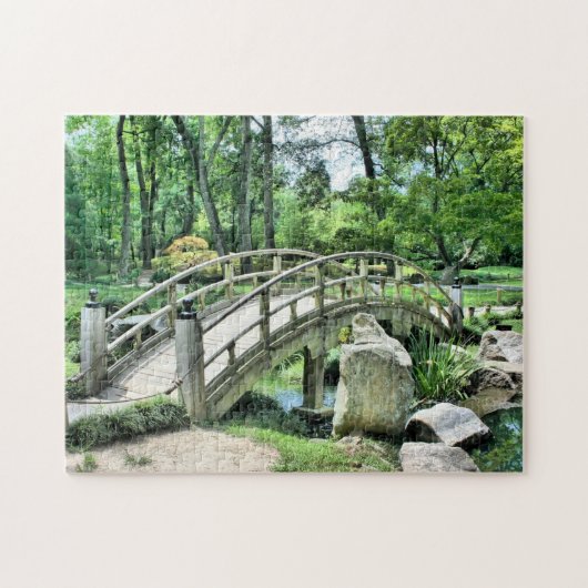 Wooden Bridge Legpuzzel (Horizontaal)